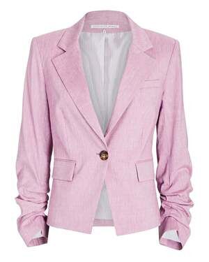 NEW!! Veronica Beard Aaliyah Dickey Jacket in heathered orchid size 16